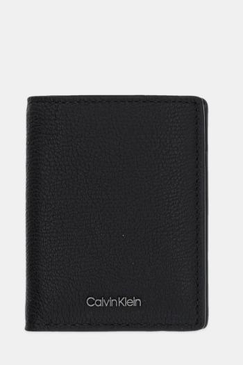 Peňaženka Calvin Klein pánska, čierna farba, K50K512927