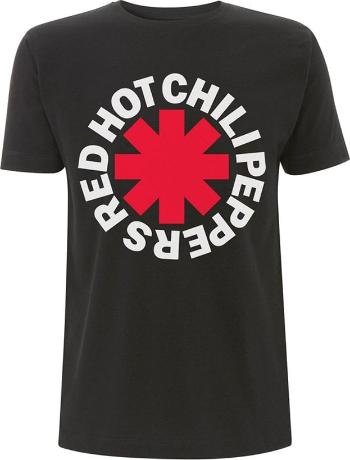 Red Hot Chili Peppers Tričko Classic Asterisk Unisex Black L