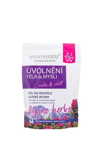 VIVAPHARM Soľ do kúpeľa Uvoľnenie tela a mysle 1000 g