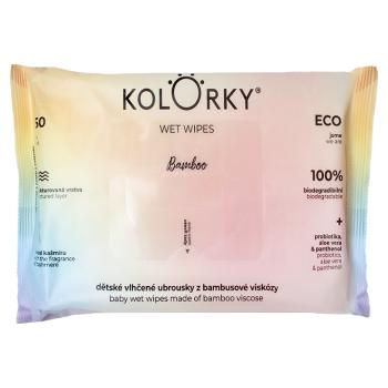 KOLORKY Wet wipes bamboo 60 kusov