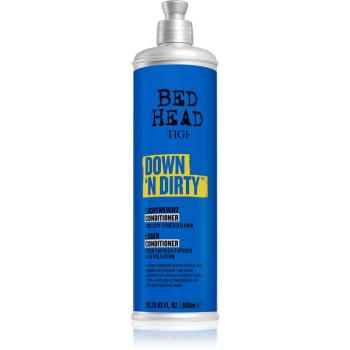 TIGI Bed Head Down'n' Dirty čistiaci detoxikačný kondicionér na každodenné použitie 600 ml