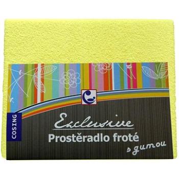 COSING Prestieradlo froté 150 g – žlté (8595608802153)