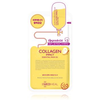 MEDIHEAL Essential Mask Collagen Impact ošetrujúca plátienková maska s kolagénom 24 ml