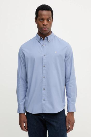 Košeľa Calvin Klein Jeans regular, s golierom button-down, LV140EM125