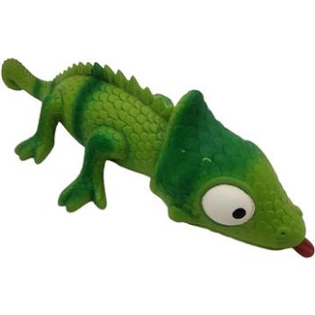 Yupeng Chameleón gumový pískajúci 30 cm (CHPhr2572)