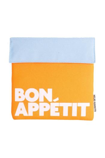 Vrecko na občerstvenie Helio Ferretti Bon Apetite 18 x 18 cm viac farieb