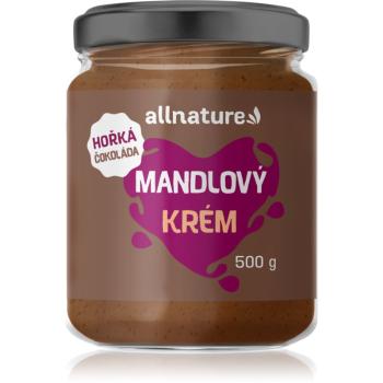 Allnature Mandľový krém s horkou čokoládou orechová nátierka s čokoládou 500 g