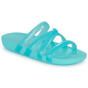 Crocs  CrocsSplashGlossyStrappy  Šľapky Modrá