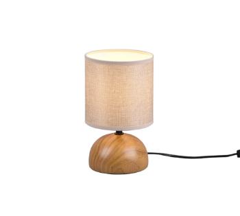 Stolová lampa Reality Luci drevodekor R50351035