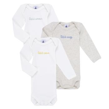 Petit Bateau  BODY US ML MESSAGES PACK X3  Pyžamá Béžová