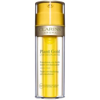 Clarins Plant Gold Nutri-Revitalizing Oil-Emulsion vyživujúci pleťový olej 2 v 1 35 ml