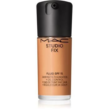 MAC Cosmetics Studio Fix Fluid SPF 15 24HR Matte Foundation + Oil Control zmatňujúci make-up SPF 15 odtieň NC42 30 ml