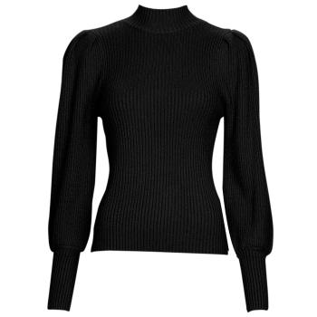 Only  ONLKATIA L/S HIGHNECK PULLOVER KNT NOOS  Svetre Čierna