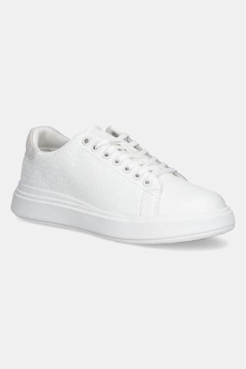 Tenisky Calvin Klein CUPSOLE LACE UP MONO biela farba, HW0HW02445