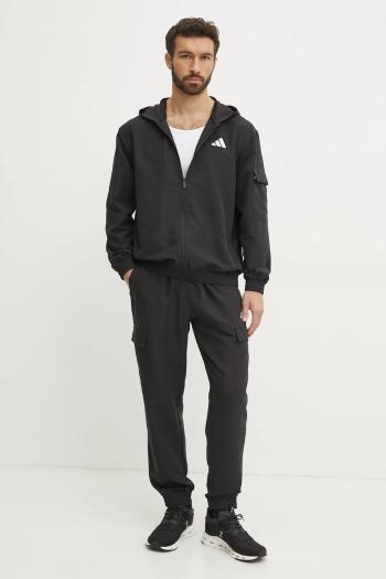 Tepláková súprava adidas M WV CRG TS pánska, čierna farba, JI8888