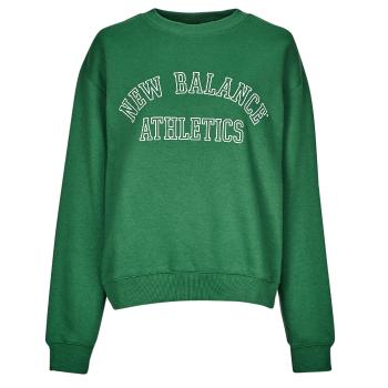 New Balance  GRAPHIC FLEECE CREW  Mikiny Zelená