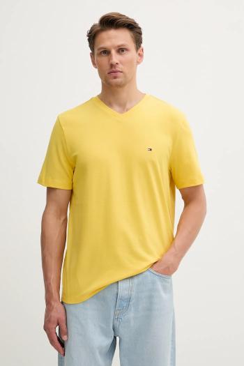Bavlnené tričko Tommy Hilfiger pánske, jednofarebné, MW0MW39249