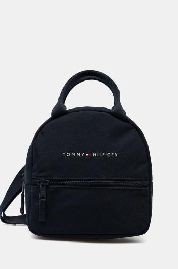 Detský ruksak Tommy Hilfiger tmavomodrá farba, malý, s nášivkou, AU0AU01904