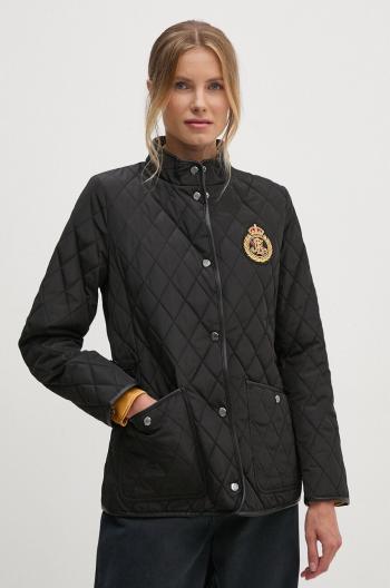 Bunda Lauren Ralph Lauren dámska, čierna farba, prechodná, 297951278