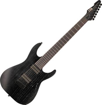 ESP LTD AW-7 Baritone Alex Wade Open Grain Black Elektrická gitara