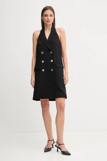 Šaty Dkny čierna farba, mini, priliehavé, DD5N1L95
