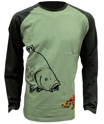 Zfish tričko boilie t-shirt long sleeve-veľkosť l