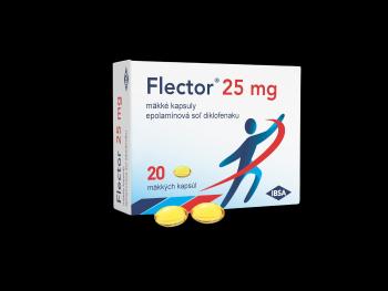 FLECTOR 25 mg 20 mäkkých kapsúl