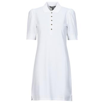 Lauren Ralph Lauren  CHACE-SHORT SLEEVE-CASUAL DRESS  Krátke šaty Biela