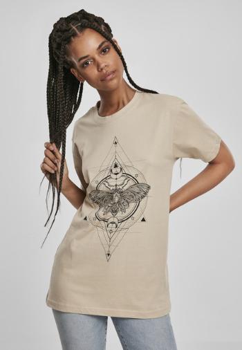 Mr. Tee Ladies Moth Tee sand - S