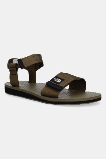 Sandále The North Face Skeena Sandal II pánske, zelená farba, NF0A8AE56V81