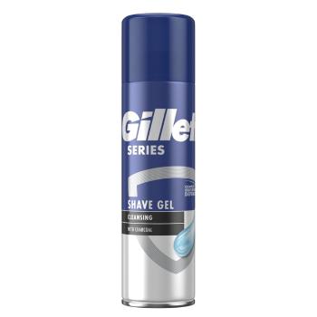 GILLETTE Series Cleansing Charcoal Gél na holenie s dreveným uhlím 200 ml