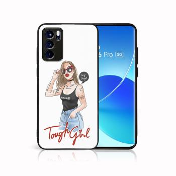 MY ART Silikónový obal Oppo Reno6 Pro 5G (Mediatek) TOUGH GIRL (131)