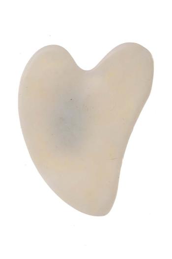 Masážna doska na tvár Danielle Beauty Gua Sha White Jade