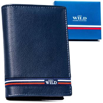 Pánska kožená peňaženka bez zapínania - Always Wild