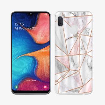 PROTEMIO MY ART Ochranný obal Samsung Galaxy A20e PINK MARBLE (143)