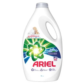 ARIEL Mountain Spring Tekutý prací gél 43 praní 2,5 l