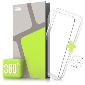 Tempered Glass Protector 360° na iPhone 13 + sklo na kameru + ochranný rámik (TGP-IP13-360)