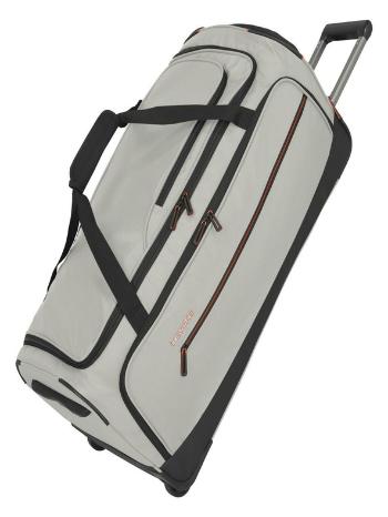 Travelite Crosslite 5.0 Wheeled Duffle L White Sand Táska Fehér