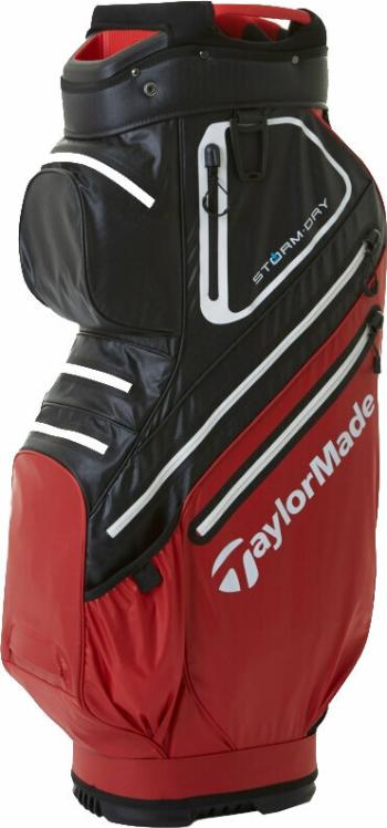 TaylorMade Storm Dry Cart Bag Red/Black Cart Bag