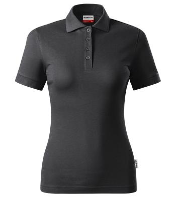 MALFINI Dámska polokošeľa Resist Heavy Polo - Ebony gray | 2XL