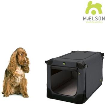 Maelson prepravka Soft Kennel M 72 × 51 × 51 cm čierno-antracitová (4260195040359)