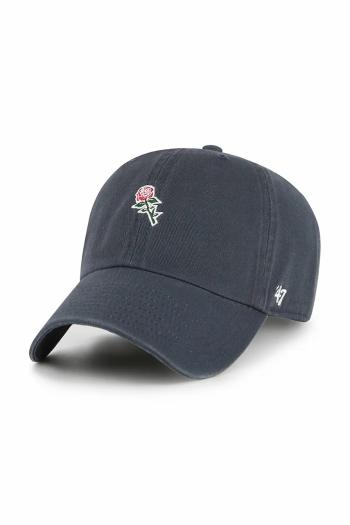 Bavlnená šiltovka 47 brand Nature Base Runner Icon tmavomodrá farba, s nášivkou, XX-BSRIC1411GWS-VNB