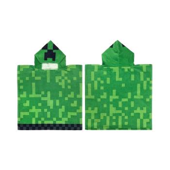 Carbotex Detské pončo Minecraft Creeper Explode, 50 x 115 cm