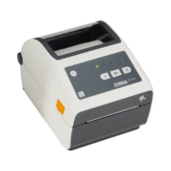 Zebra ZD421d Healthcare ZD4AH43-D0EE00EZ DT, 12 dots/mm (300 dpi), label printer, RTC, USB, USB Host, BT (BLE), Ethernet, white (Successor GC420t)