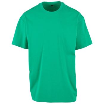 Build Your Brand Pánske tričko Heavy Oversize Tee - Trávovo zelená | XL