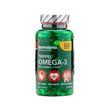 Trippel Omega 3 - Biopharma - 144 kapsúl