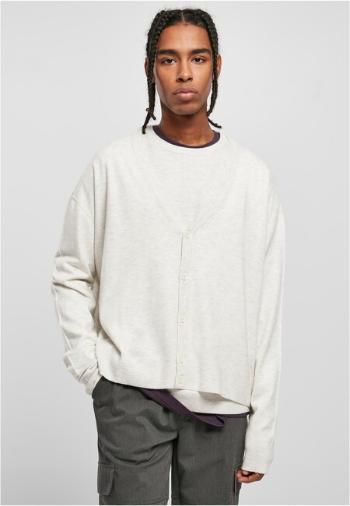 Urban Classics Eco Mix Boxy Cardigan lightgrey - L