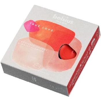 BOLSIUS True Love pomaranč a biele kvety 18 ks (8717847148599)