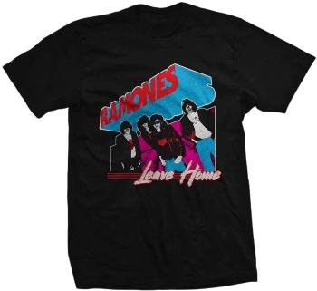 Ramones Tričko Leave Home Unisex Black 2XL