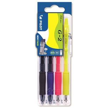 PILOT G-2 07 Set2Go, 4 farby (3131910551676)